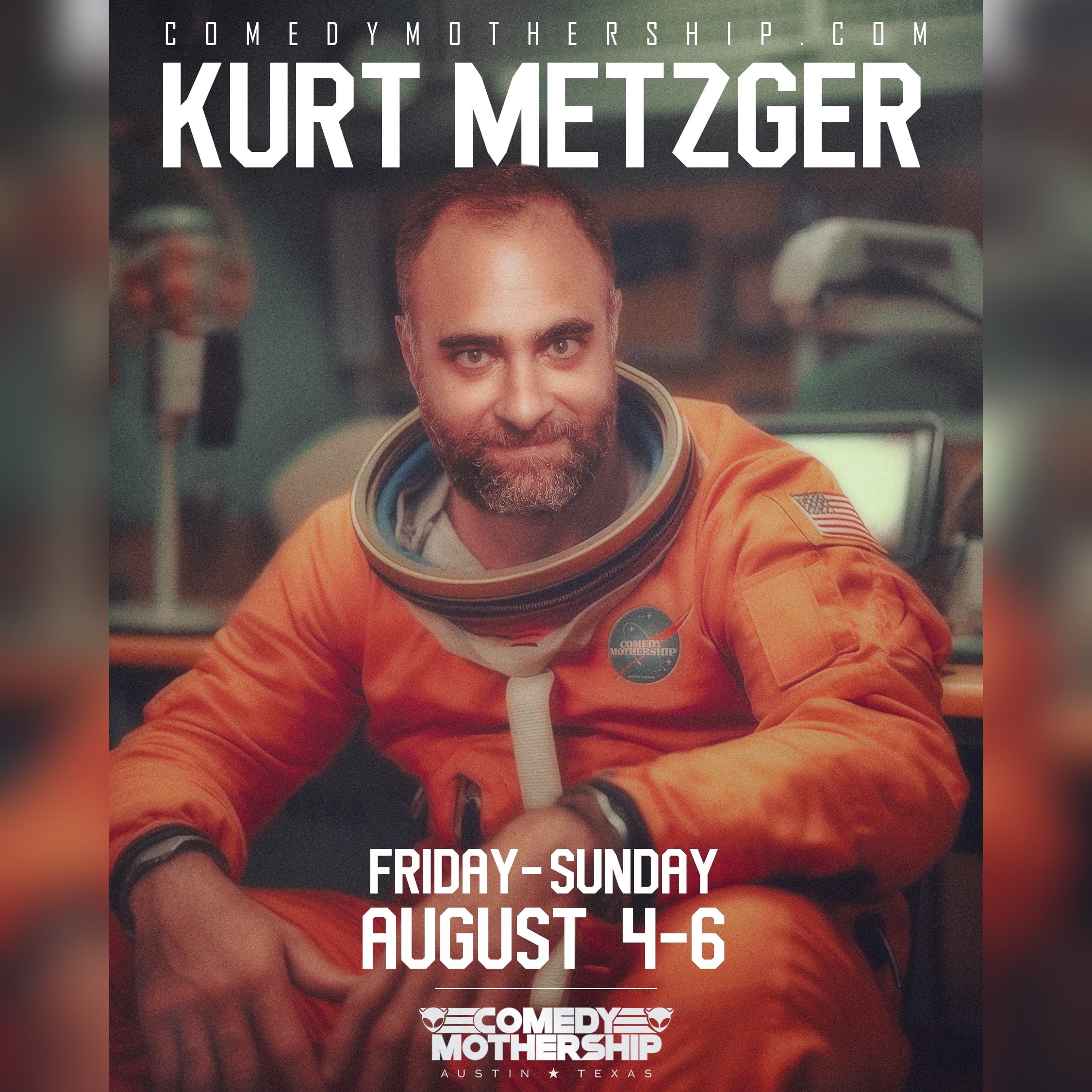 Kurt Metzger 2026 concert poster